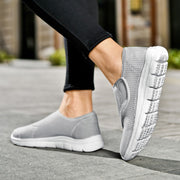 women's comfortable breathable elastic slip resistant velcro shoes