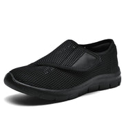 women's comfortable breathable elastic slip resistant velcro shoes