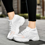 women's breathable comfortable elastic slip resistant casual shoes