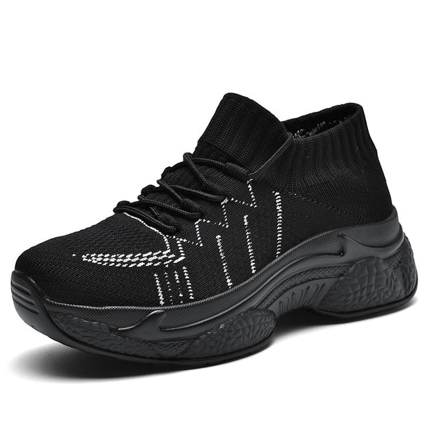 women's breathable comfortable elastic slip resistant casual shoes