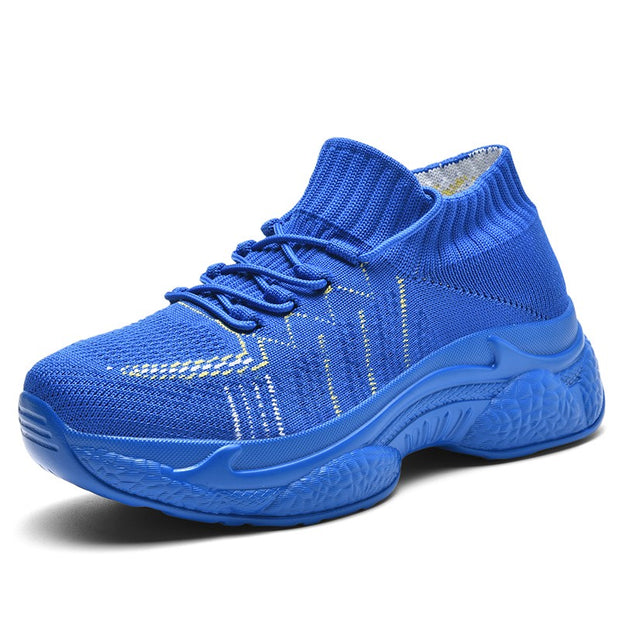 women's breathable comfortable elastic slip resistant casual shoes