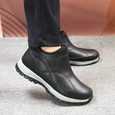 Women's warm waterproof comfortable slip on casual shoes