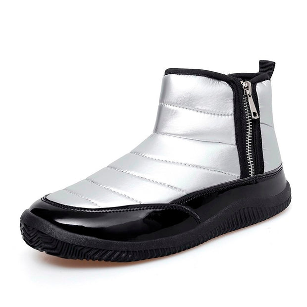Women's warm waterproof comfortable slip on casual shoes