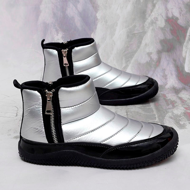 Women's warm waterproof comfortable slip on casual shoes