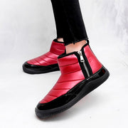 Women's warm waterproof comfortable slip on casual shoes