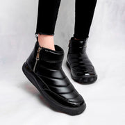 Women's warm waterproof comfortable slip on casual shoes