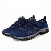VARSKARC Men's Slip On Walking Sneakers Comfortable Hiking Shoes CL