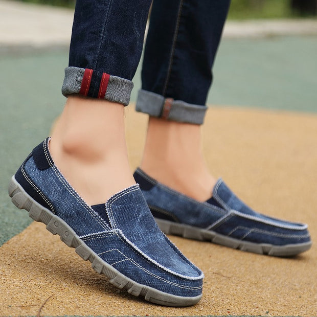 Men's Platform Fashion Casual Canvas Shoes