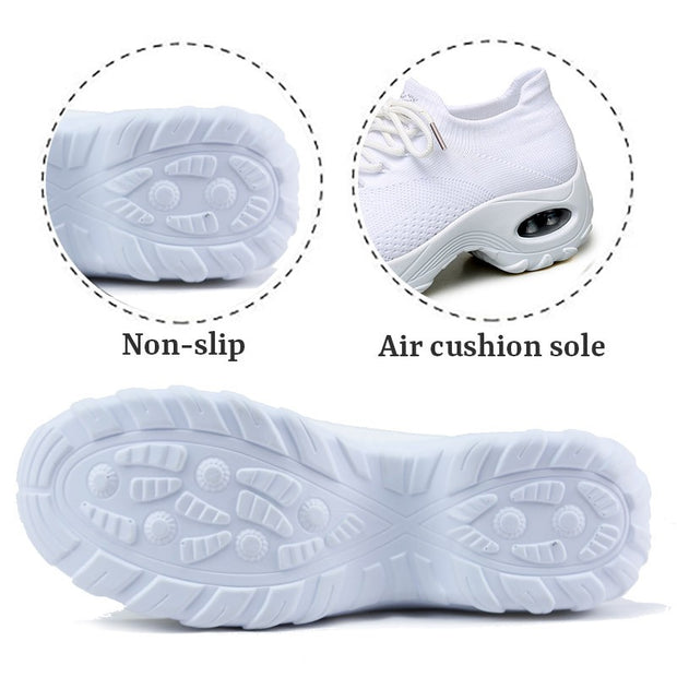 Women's Flying Woven Non-slip Breathable Comfortable Shoes for y