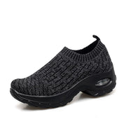 Women's Breathable Air Cushion Leisure Shock Sneakers Rubber