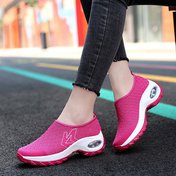 Women's comfortable lightweight breathable mesh shoes