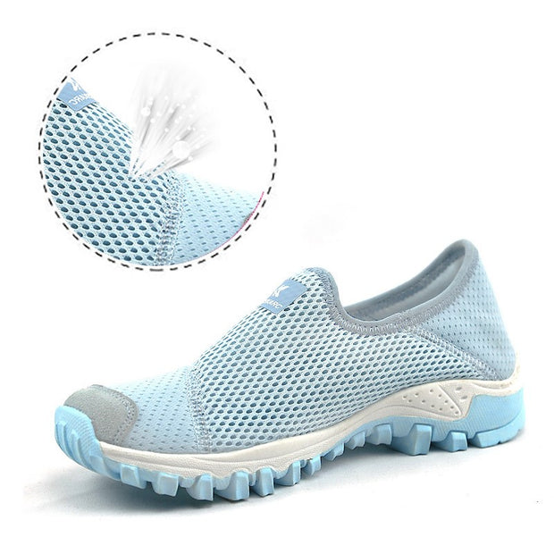 Women's breathable comfortable non-slip hiking tennis shoes CL