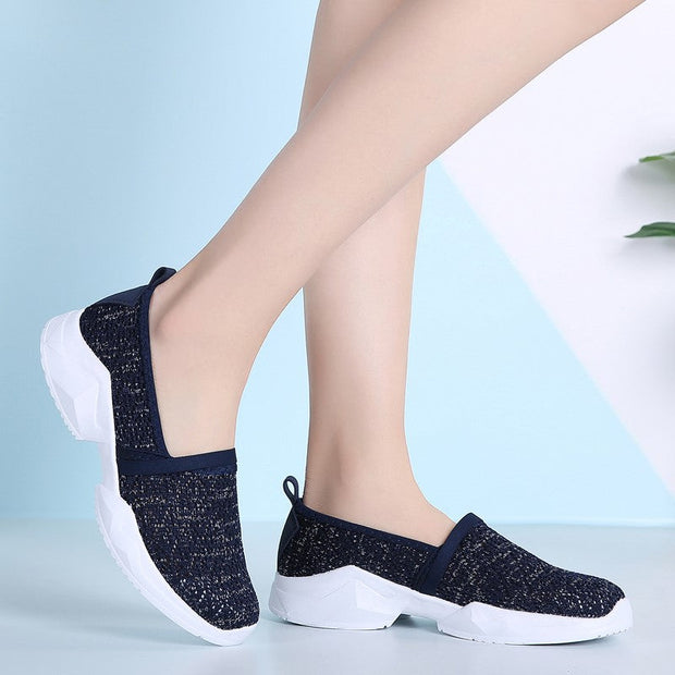 Women's summer breathable simple casual flat loafers 的副本