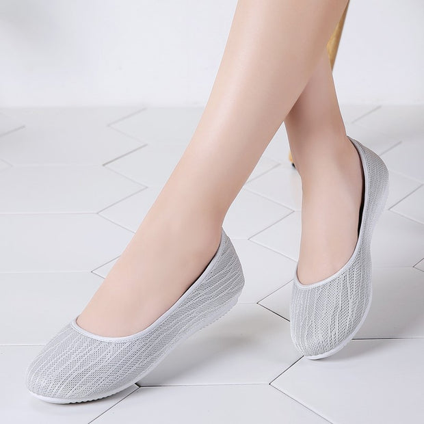 Women's simple leisure fashion walking flat loafers
