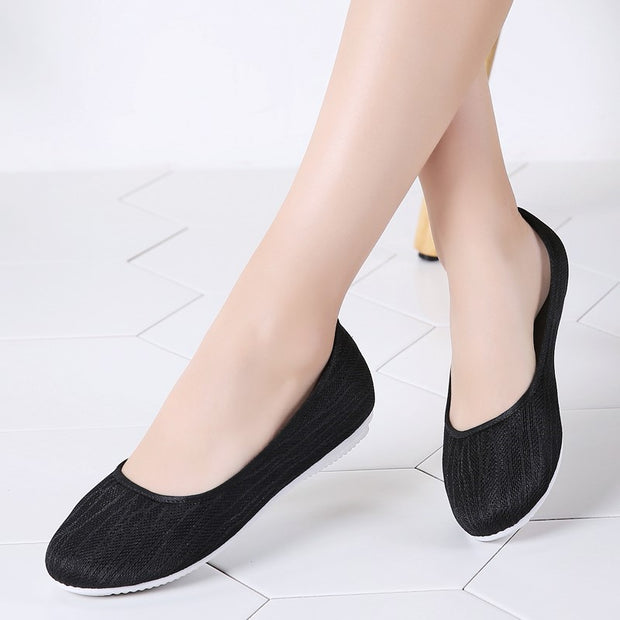 Women's simple leisure fashion walking flat loafers
