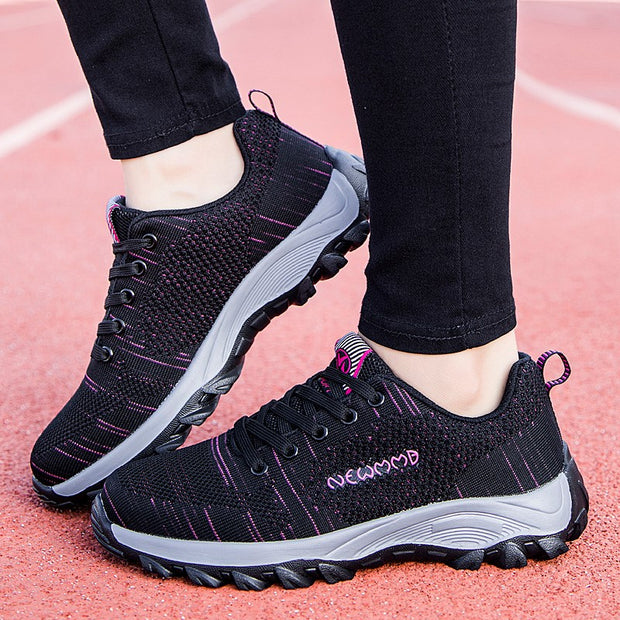 Women's vintage non-slip breathable athletic running sneakers