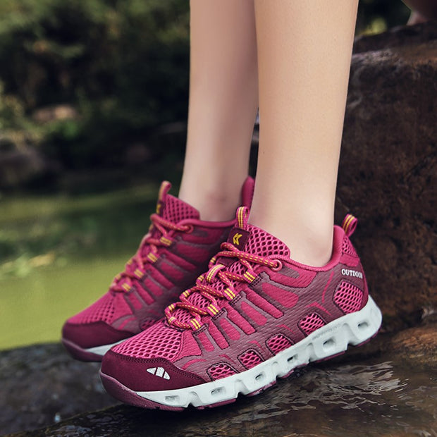 Women's platform cushion anti-skid breathable sneakers