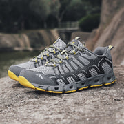 Man's breatahble non-slip cool hiking waterproof sneakers