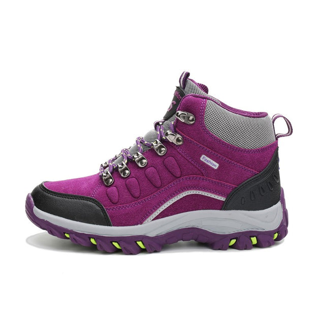 Women's fashion outdoor athletic anti-skid hiking boots