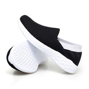 Man's breathable leisure fashion slip-on flat wide loafers