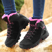 Women's winter thermal villi anti-skid high top sneakers boots