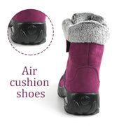 Women's thermal winter plush anti-skid suede boots CCL