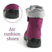Women's thermal winter plush anti-skid suede boots cl