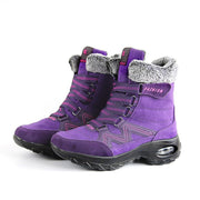 Women's thermal winter plush anti-skid suede boots CL