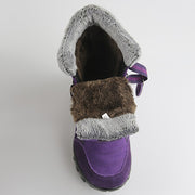 Women's thermal winter plush anti-skid suede boots CCL