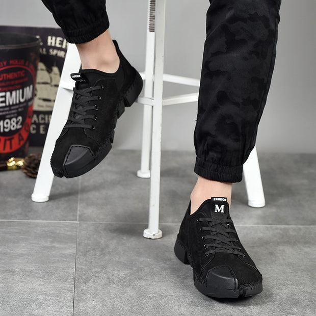 Man's platform fashion trendy joker leisure shoes
