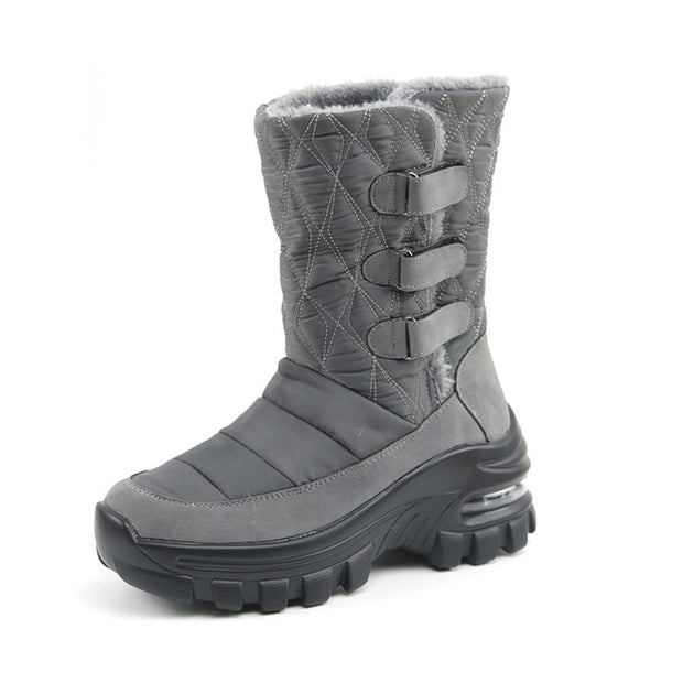 Women's winter thermal plush non-slip platform boots CL