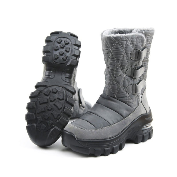 Women's winter thermal plush non-slip platform boots CCL