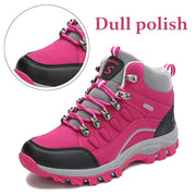 Women's winter fashion anti-skid thermal outdoor hiking sneakers
