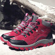 Women's winter fashion anti-skid thermal outdoor hiking sneakers