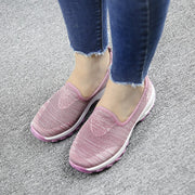 Women's Fashion Flying Woven Cosy Walking Shoes rubber