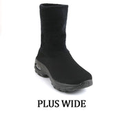 Women's winter thermal stylish non-slip wide sock shoes