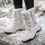 Women's pretty elegant winter thermal plush outdoor anti-skid boots