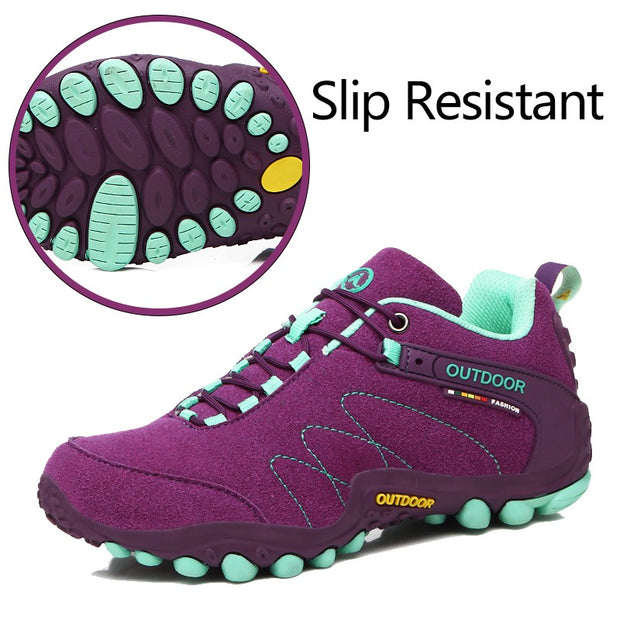 Women's stylish fashion outdoor sporty anti-skid comfortable hiking shoes
