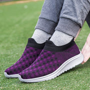 Women's simple stylish fashion elastic comfortable slip-on flat shoes