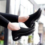 Women's air cushion elastic non-slip leisure sneakers