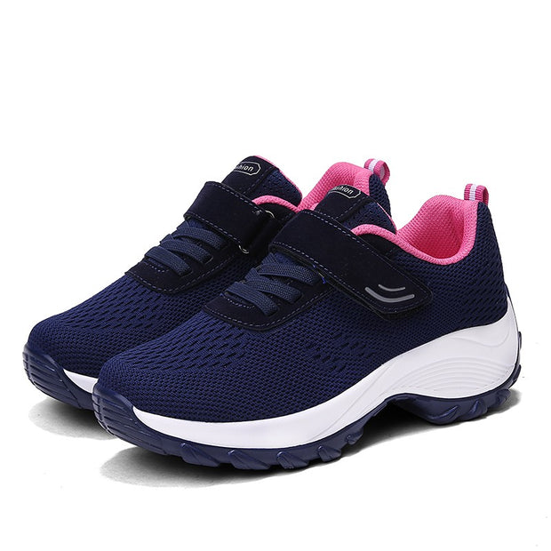 Women's Comfortable Woven Knit Sneakers