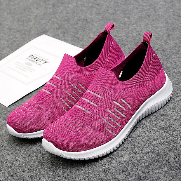 Women's spring and autumn breathable soft casual sneakers 20