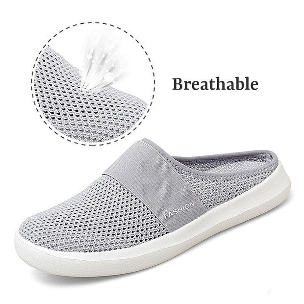 Women's summer spring breathable slip-on leisure sneakers 2092