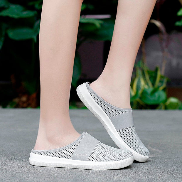 Women's summer spring breathable slip-on leisure sneakers 2092