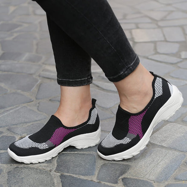 women's summer breathable lightweight simplism style fashion joker sneakers