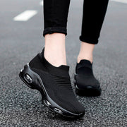 women's fashion trending air cushion elastic breathable running sneakers 2093