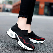 women's fashion trending air cushion elastic breathable running sneakers CL