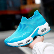 women's fashion trending air cushion elastic breathable running sneakers