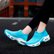 women's fashion trending air cushion elastic breathable running sneakers CL