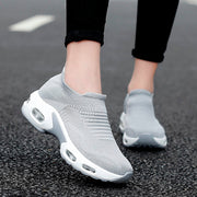 women's fashion trending air cushion elastic breathable running sneakers